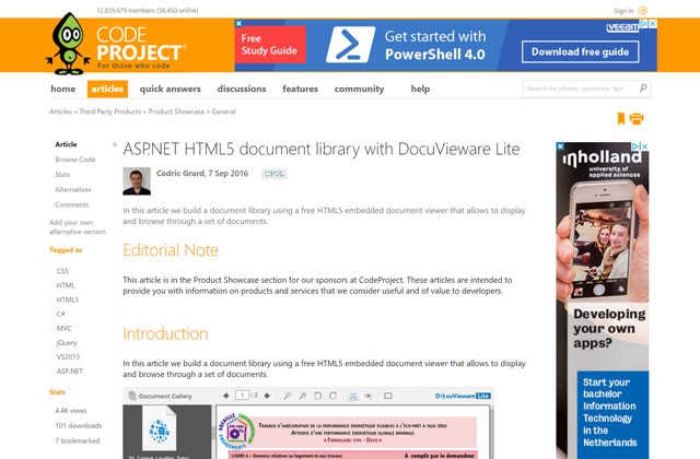 Code Project Lite