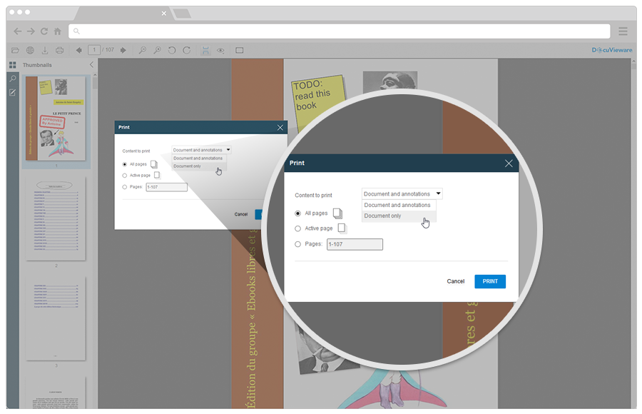 DocuVieware Features